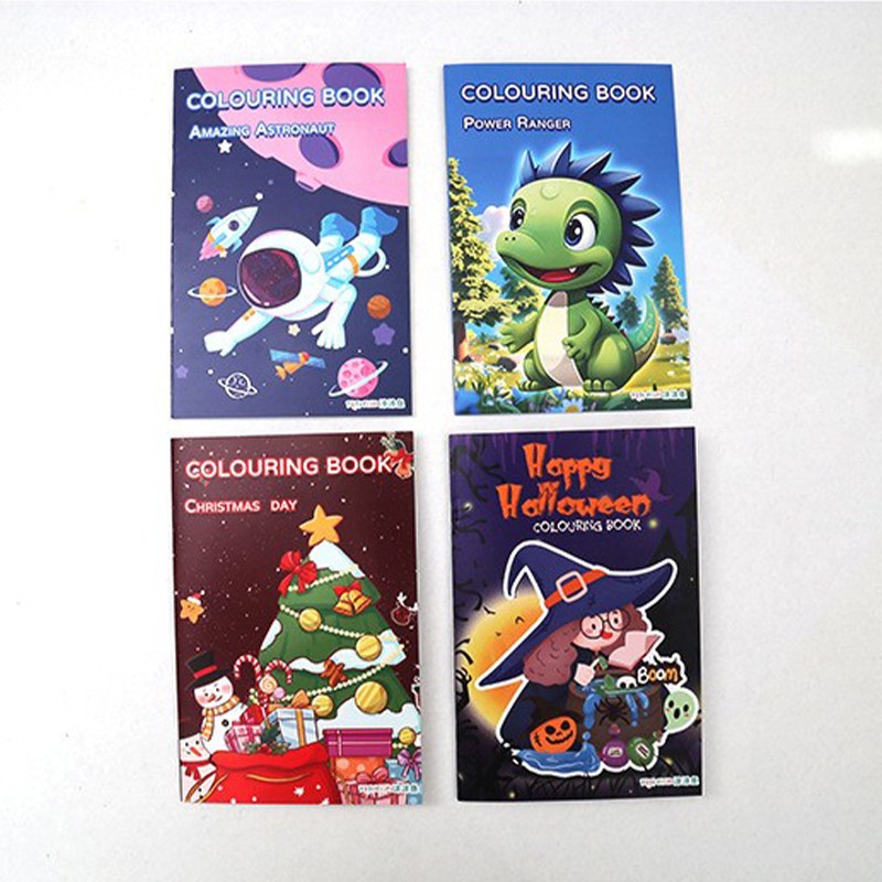 Staple Bound Uşaqlar Boyama Kitabı